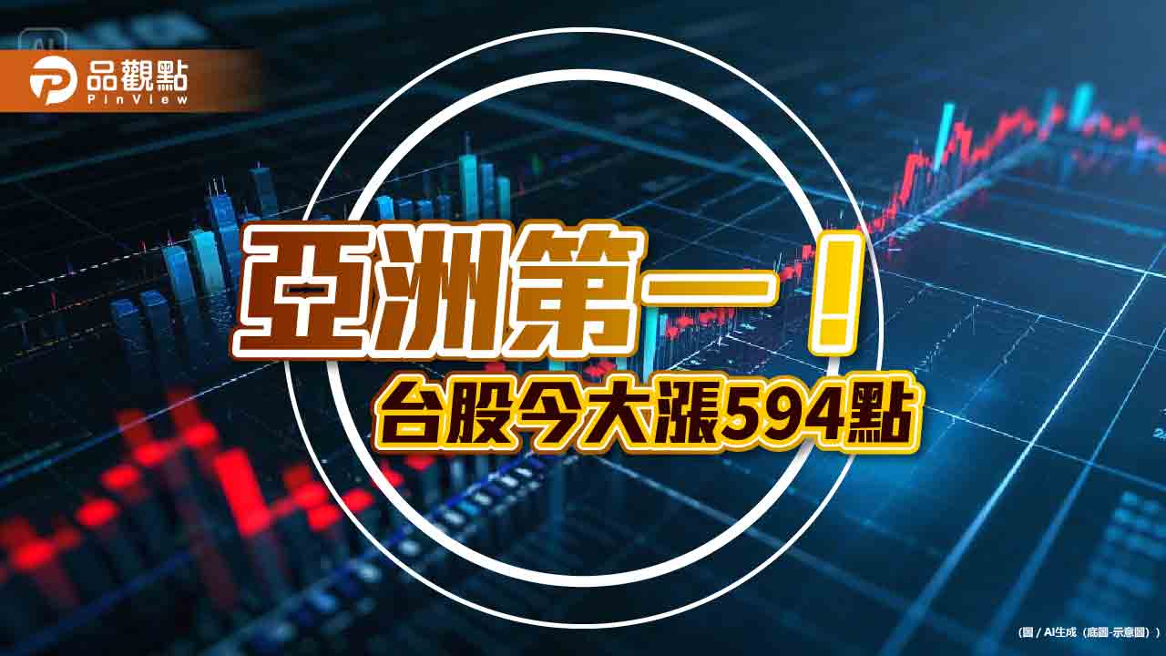 台股飆史上第7大單日漲點594！亞股居冠　法人這樣看後市