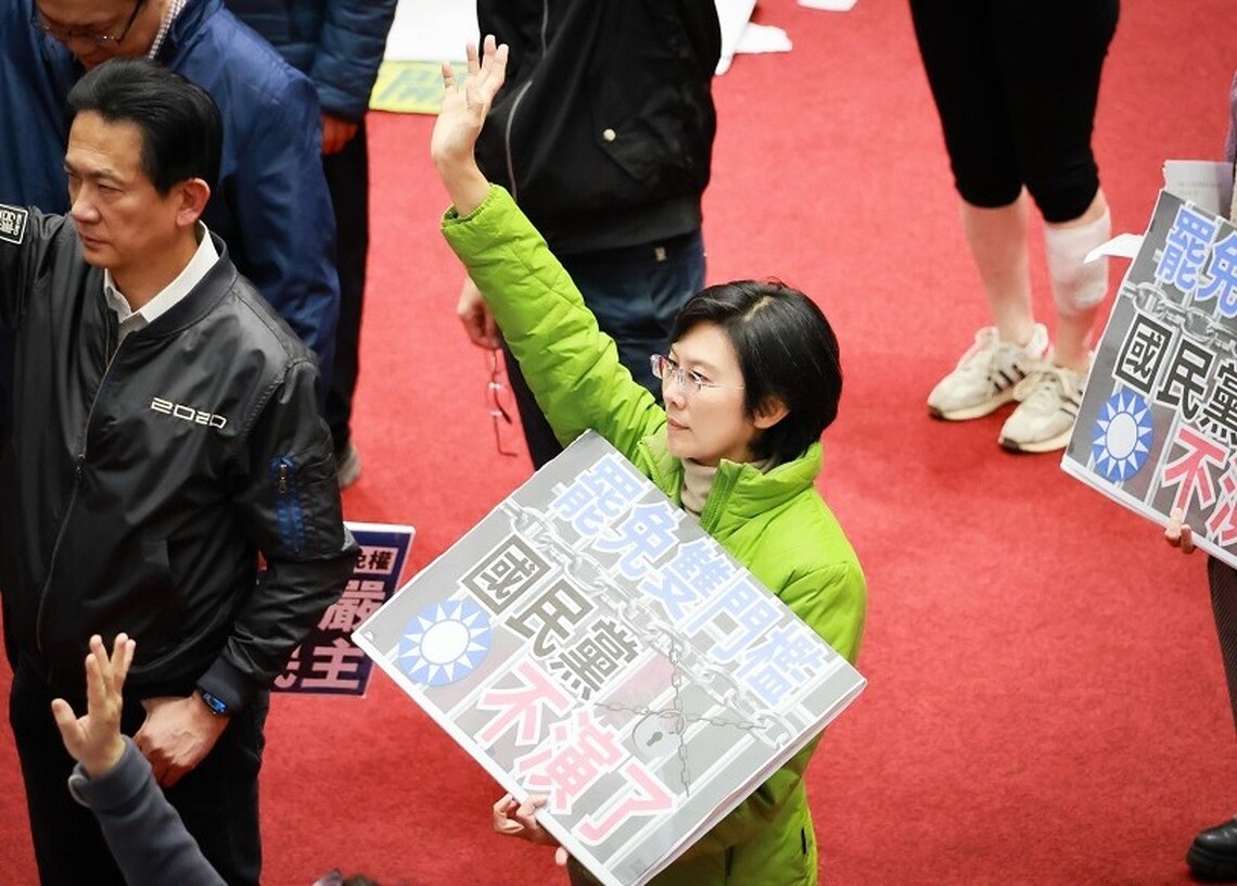 藍白強推三惡法綠委投票卻不在？林岱樺強調有畫面為證 當日全程參與