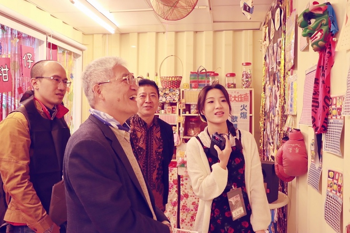 南華大學文創系畢展 重現老柑仔店風華