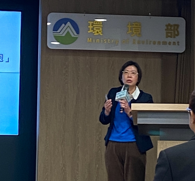 循環署賴瑩瑩署長致詞（記者黃楸玲／攝影）