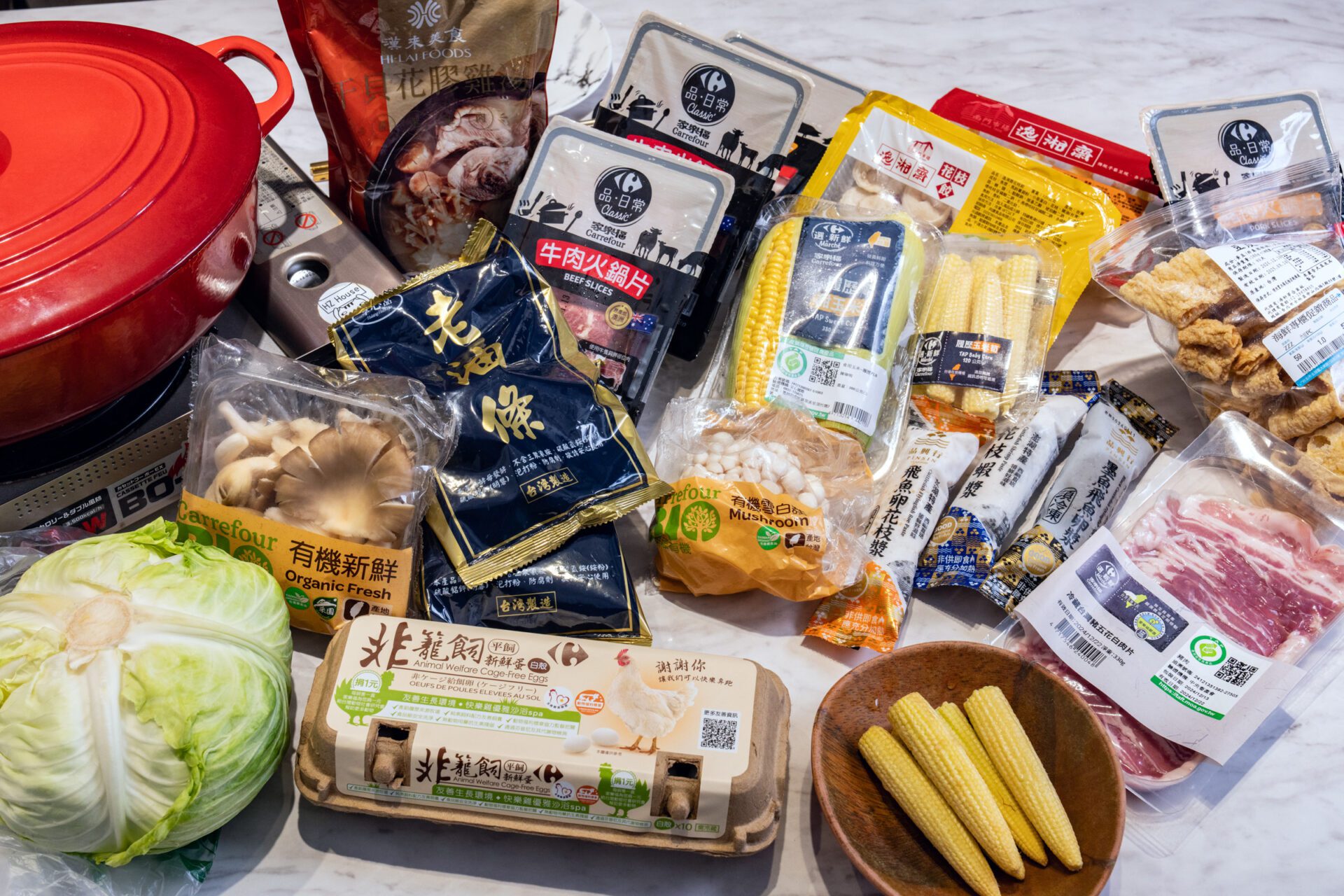 吃火鍋就到家樂福採購 暖口暖胃更暖心