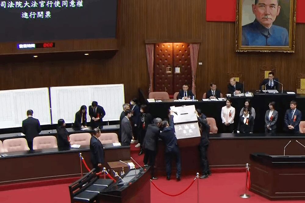 民進黨立委封殺劉靜怡 羅智強:公然造反打臉賴清德 200 照片來源:立法院直播截圖