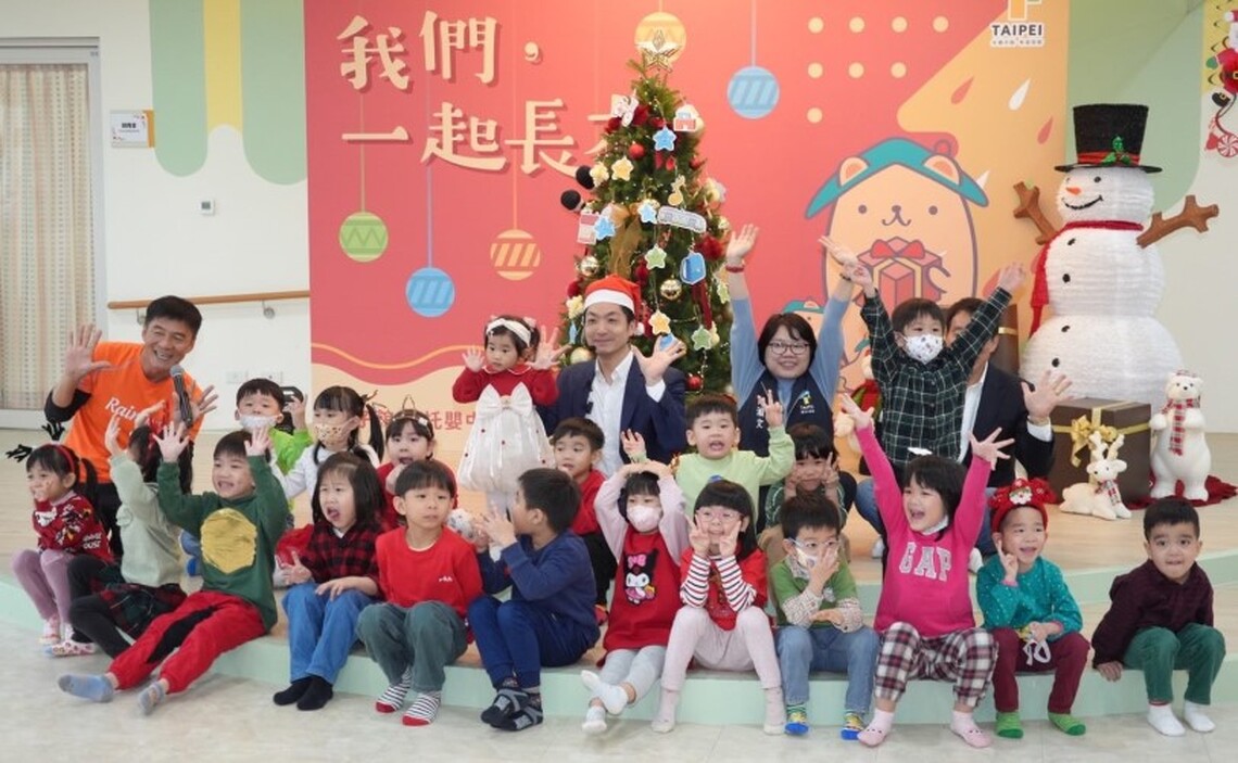 臺北市育兒政策見效! 蔣萬安視察親子館:暌違五年生育率破1