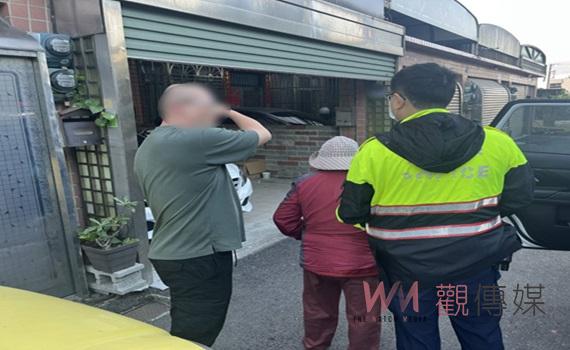 年邁老嫗忘歸途 虎尾警溫馨助返家