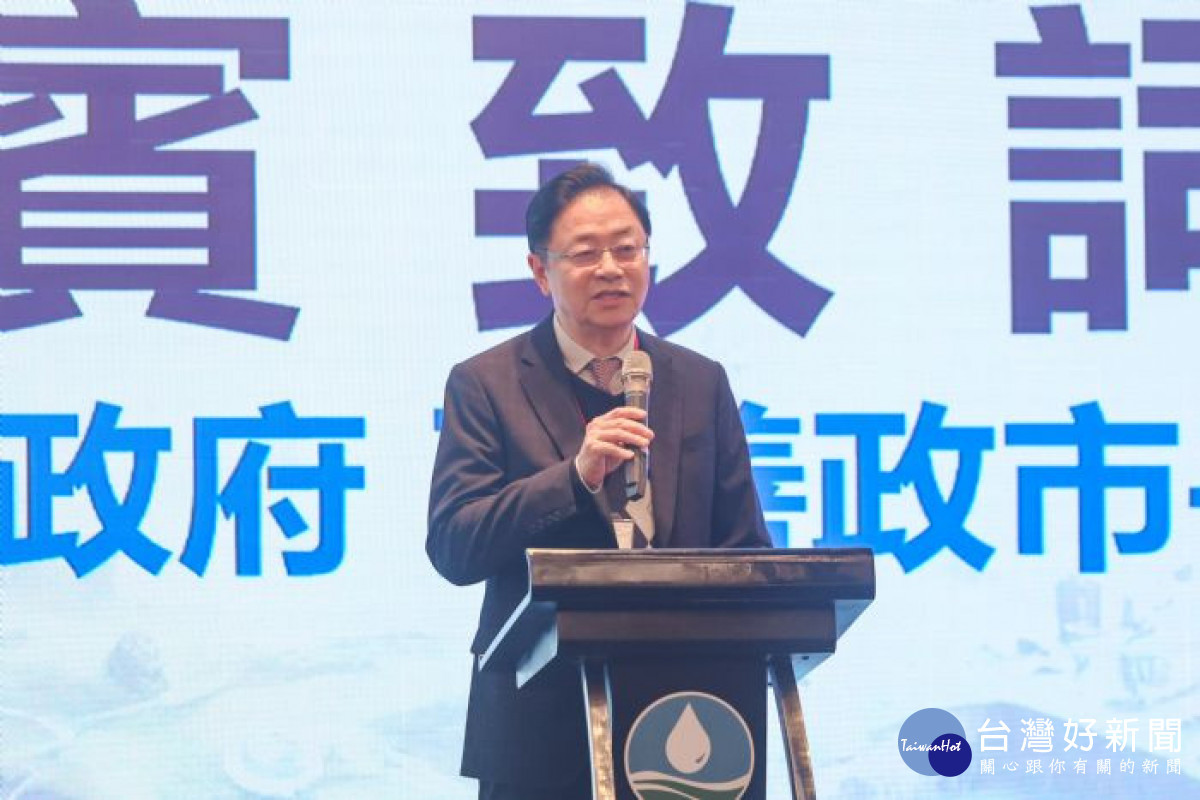 張市長致詞。<br /><br /> 