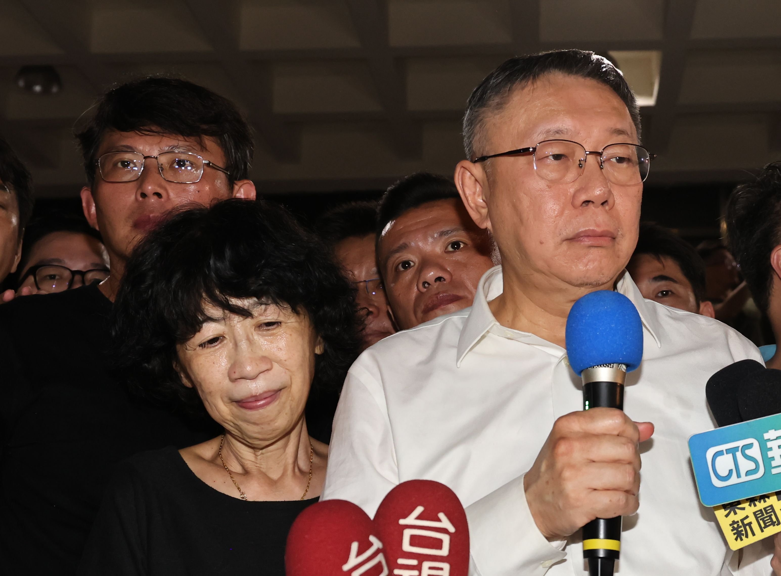 民眾黨透過柯文哲臉書發文指控北檢編派故事、羅織罪名。資料照片/林啟弘攝