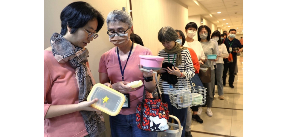 里仁社會企業引領減塑風潮 參與bb減塑大集合 攜手廠商與員工 共創「減少超過1.7噸碳排放」新紀錄