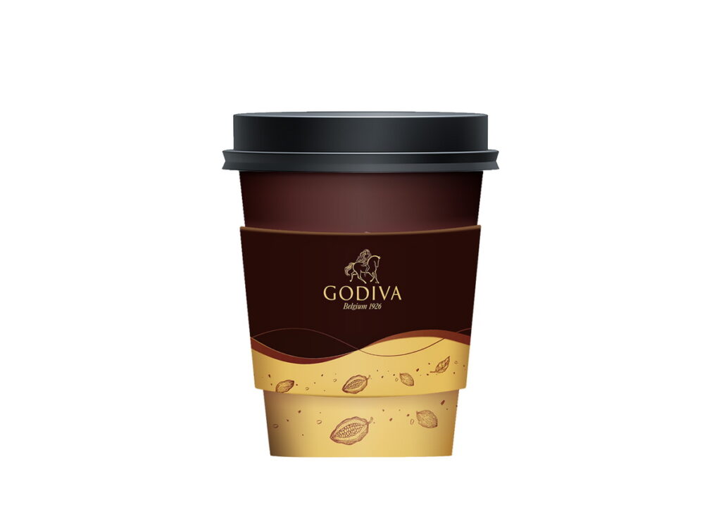 7-11 Hot CHocolate 合成圖-含杯套