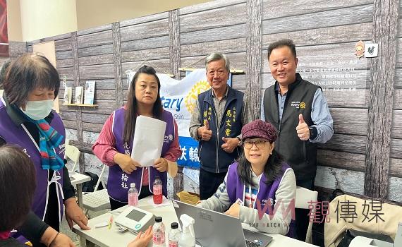 蘭心有愛 文君有情 共同聯合舉辦AI預防中風免費檢測活動