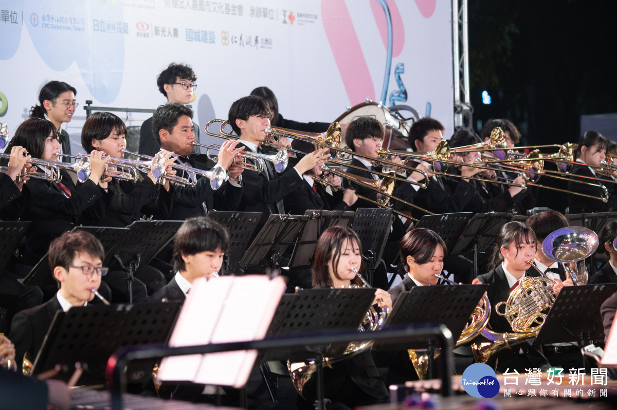 日本靜岡大學吹奏樂團睽違5年再次來台演出/嘉義市府提供