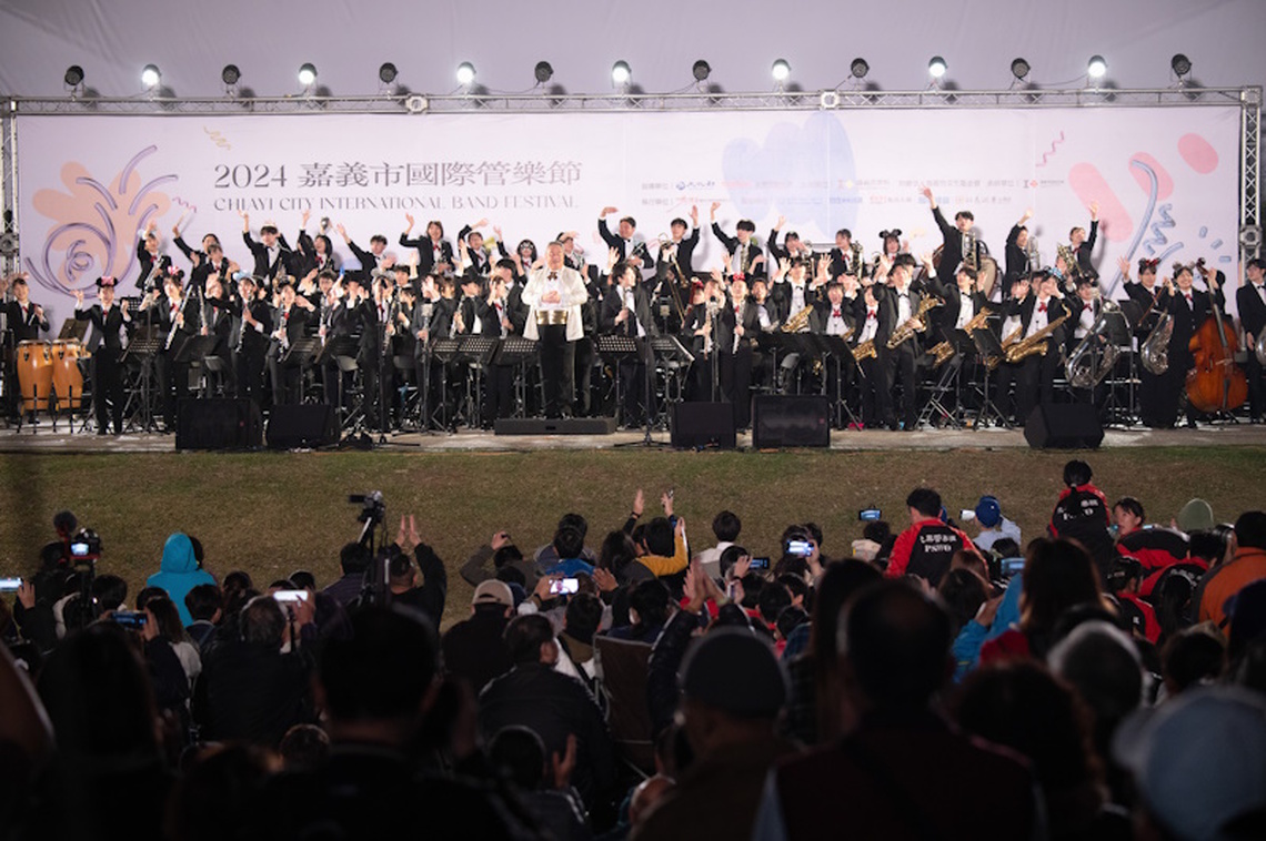 嘉義市國際管樂節票房保證 靜岡大學吹奏樂團第13度返嘉狂歡、擠爆文化公園