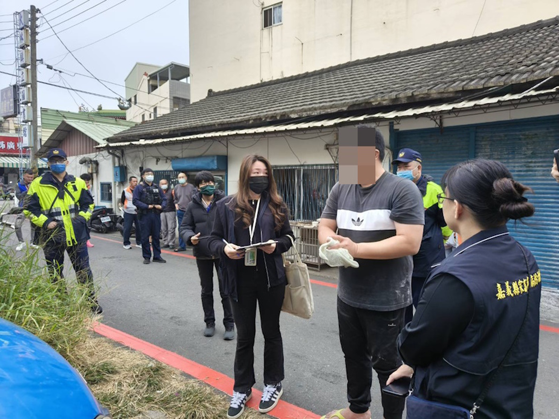 救援危難貓隻公務員遭自稱飼主的男子推擊恐嚇 嘉畜所提告並開罰