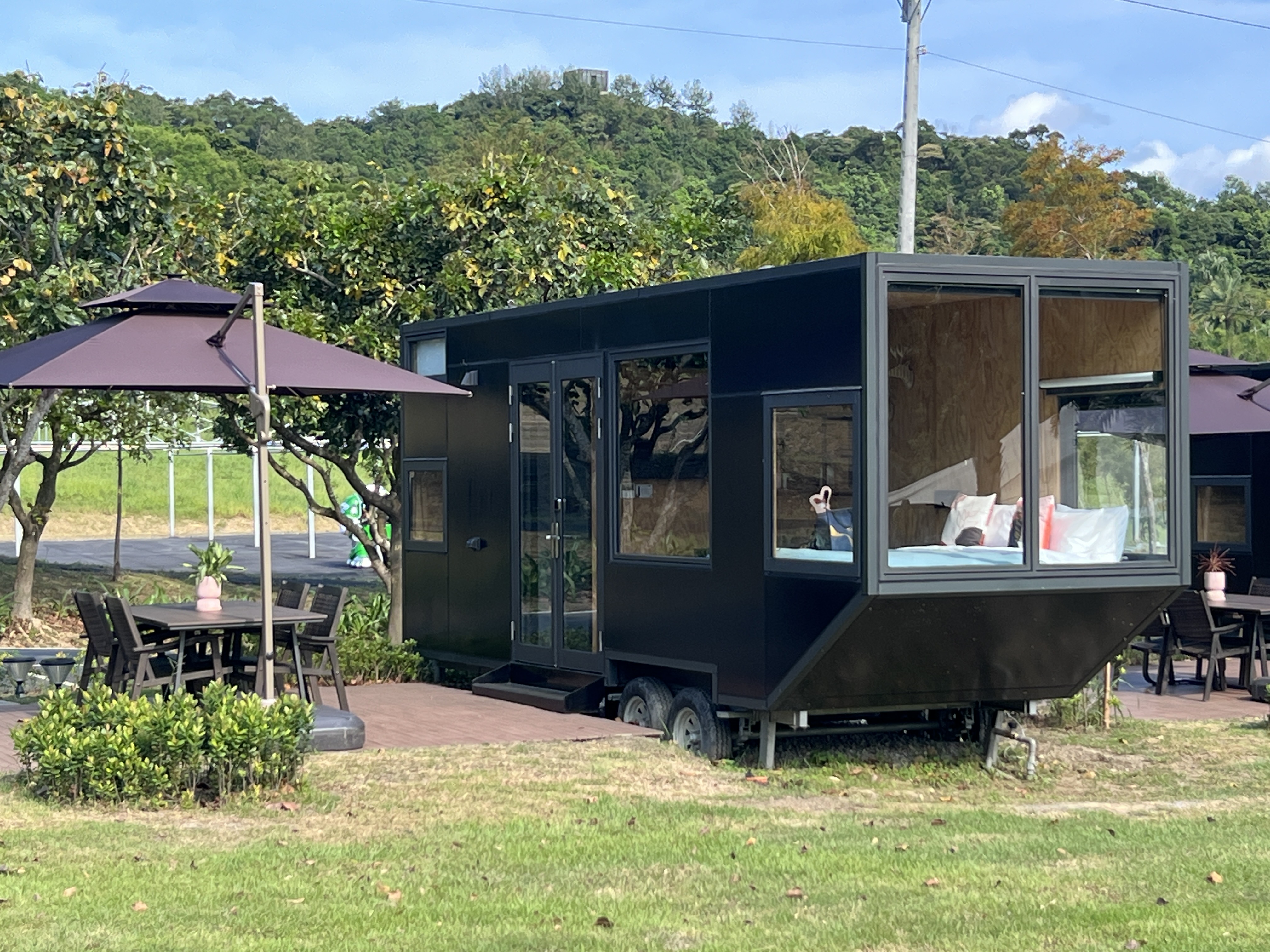 貨櫃屋頗具獨特性,成為渡假村新房型丹內丹內野奢莊園提供