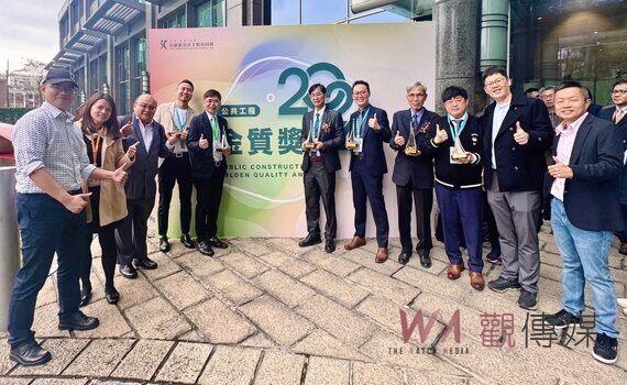助推幸福宜居城市建設　中市水利局再創佳績獲公共工程金質獎兩大獎項