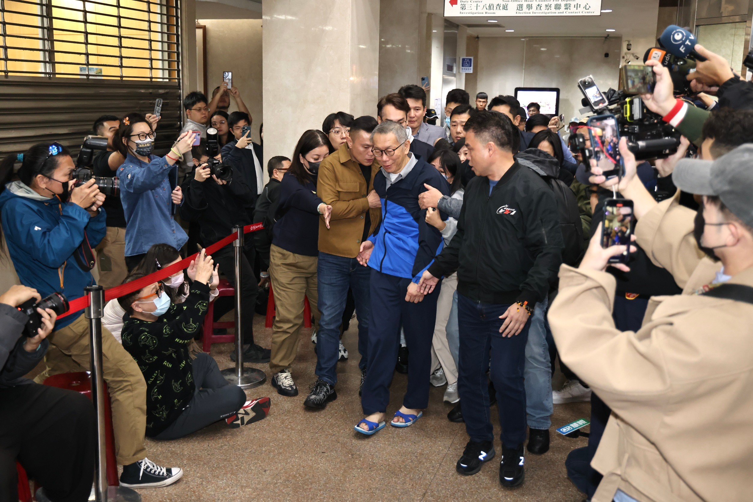 柯文哲3000萬元交保後,北檢隨即提抗告,高院29日上午將公布裁定結果。林啟弘攝