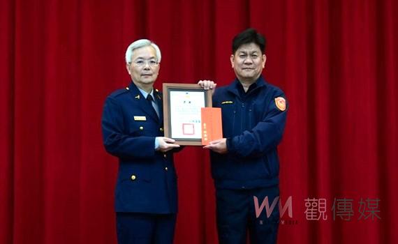 虎尾警民攜手創佳績! 資深警員李成新榮膺民防績優殊榮