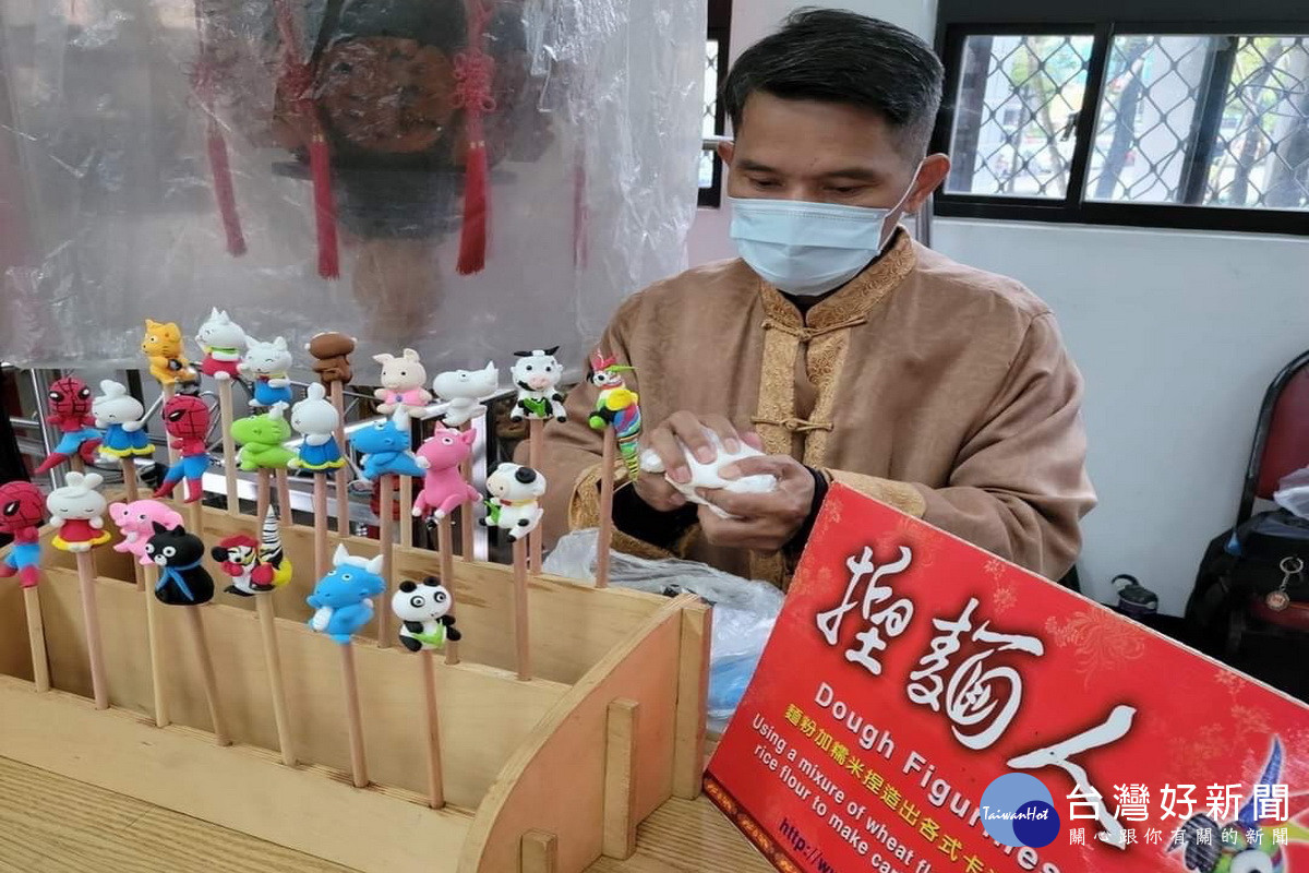 2025梅花季活動台灣傳統技藝捏麵人展示。<br /><br /> <br /><br /> 