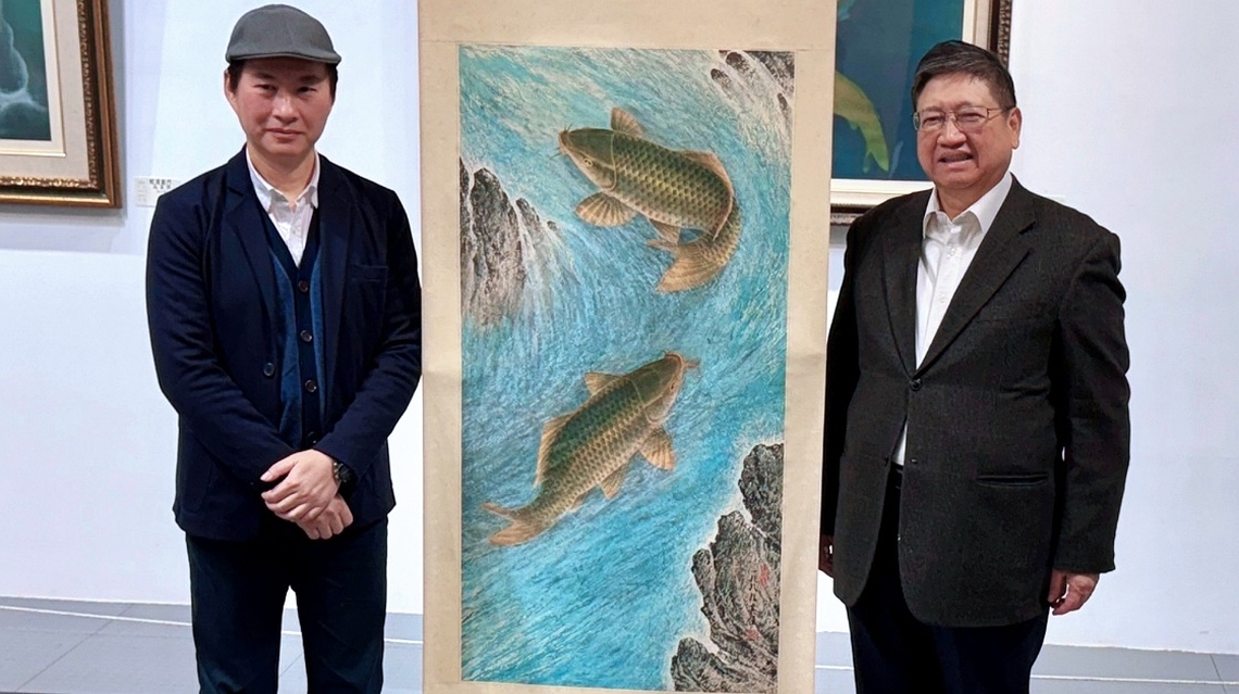 高其恒紀念展暨家族聯展今開幕 竹縣文化局美術館即日起展出