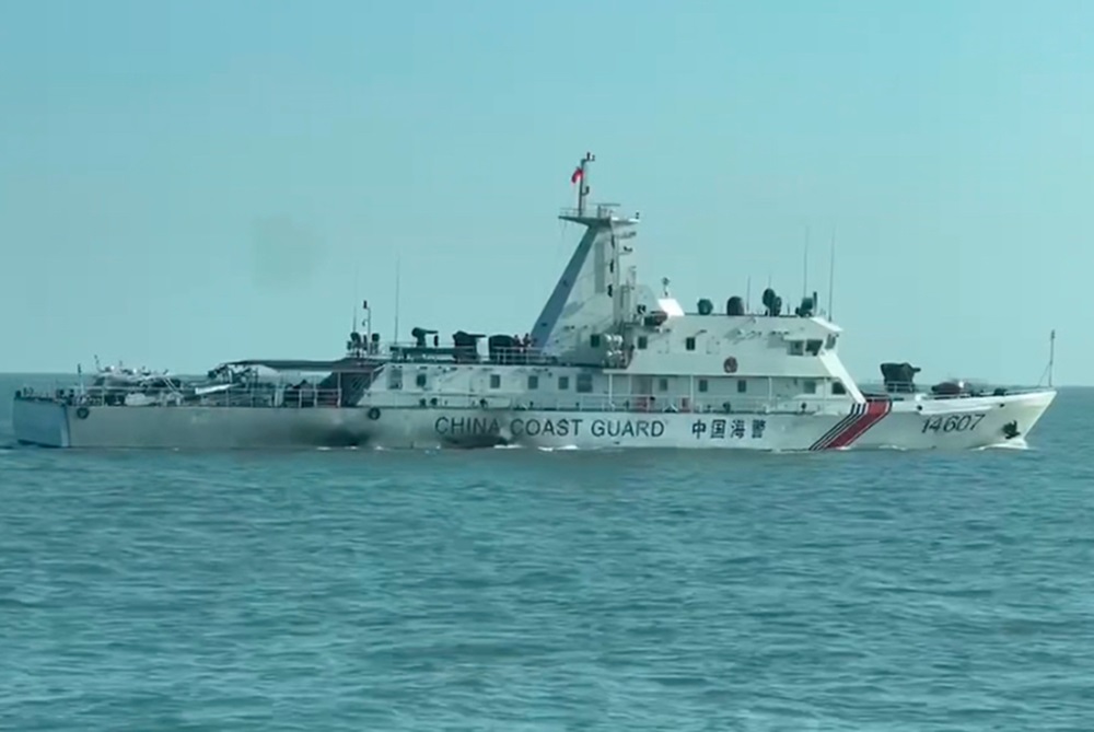 又擾金門水域2小時 巡防艇行動回應驅離中國海警船 210 cnews204241230a07