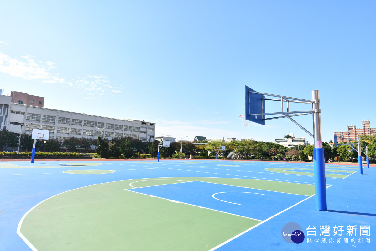 整修陽明運動公園,煥然一新落成啟用。圖/彰化縣政府提供