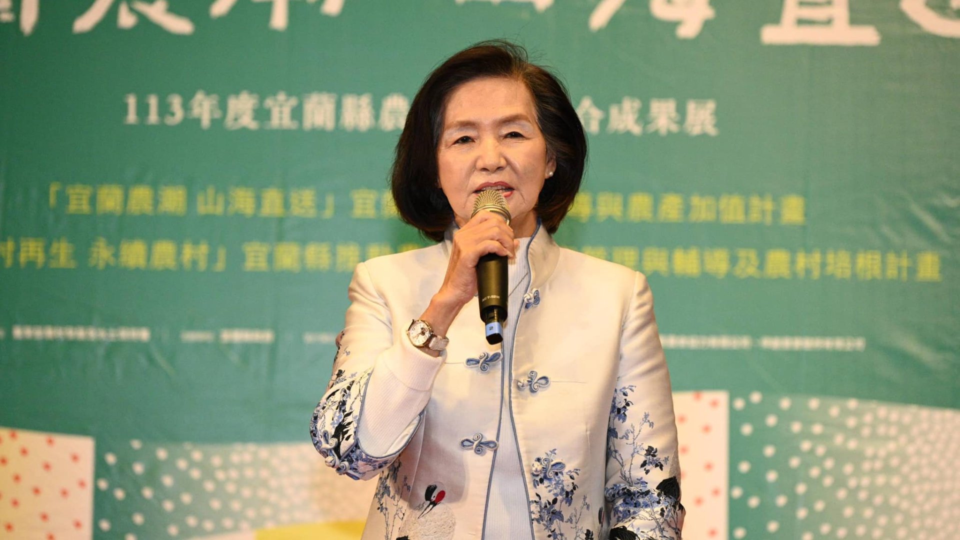 宜蘭縣長林姿妙涉貪,一審遭重判12年半。翻攝林姿妙臉書