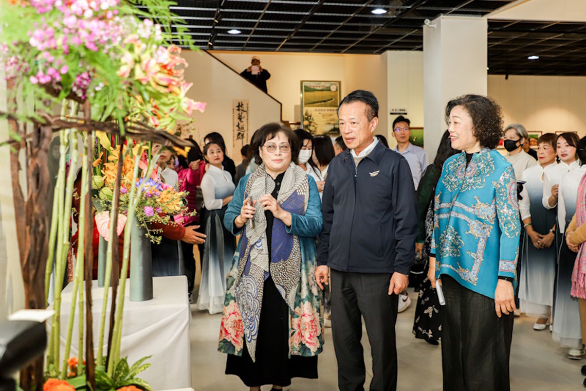 2024年嘉義縣創意美學協會會員聯展「花語綻放 舞動精彩」