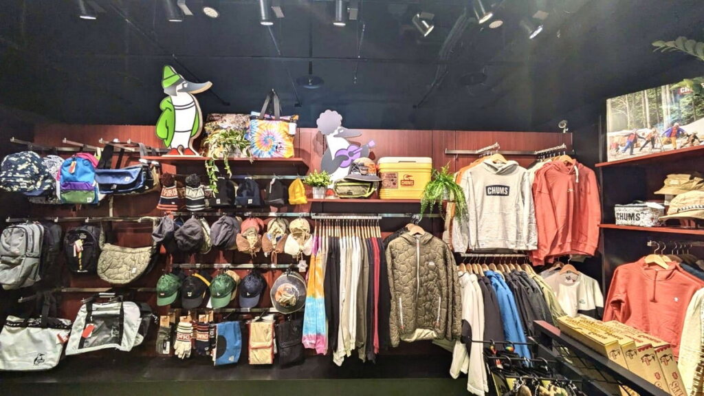 美國露營品牌CHUMS快閃店 在12／27-2／28於京站廣場B2限定登場！