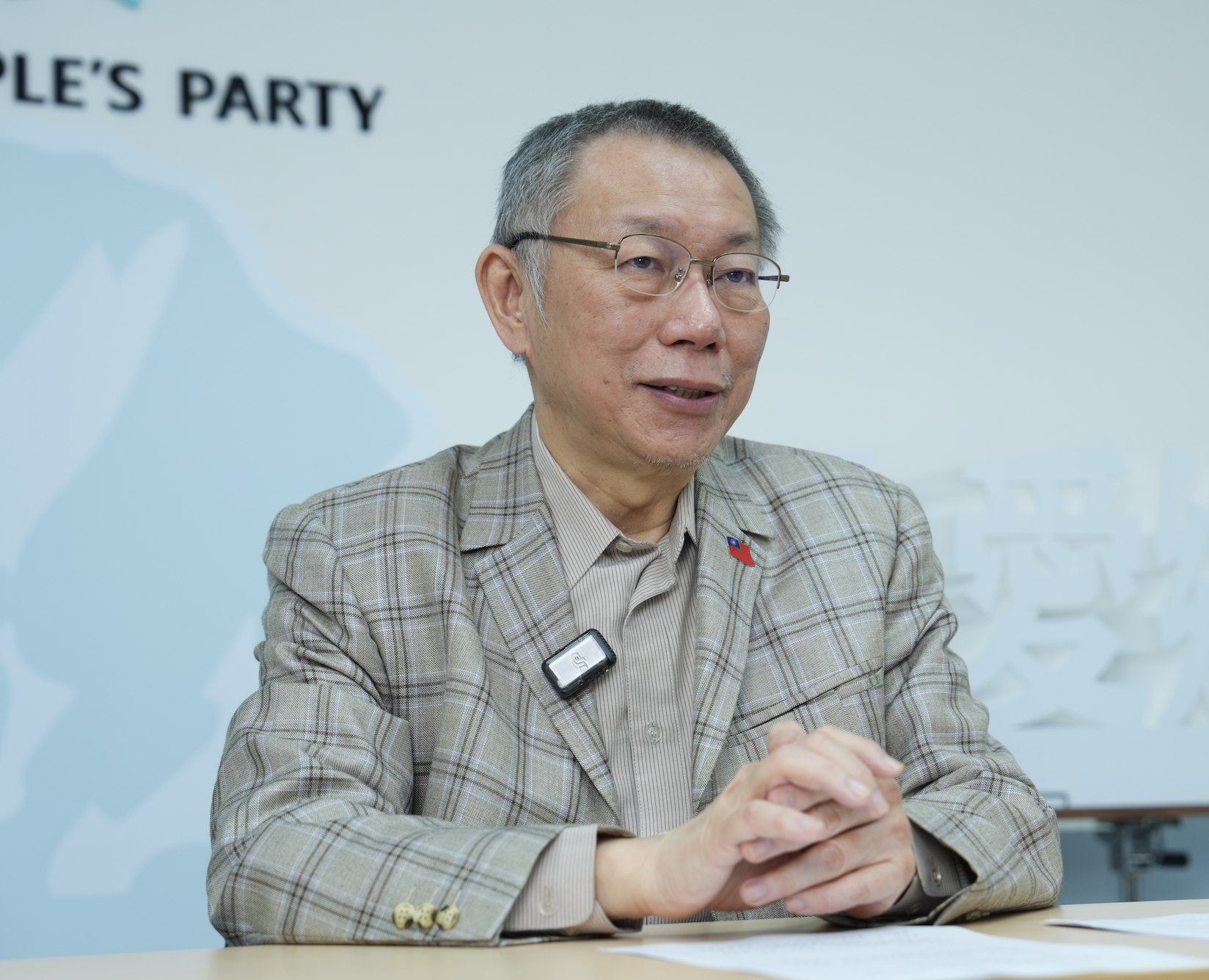 阿伯請辭黨主席:絕不讓民眾黨發展受阻