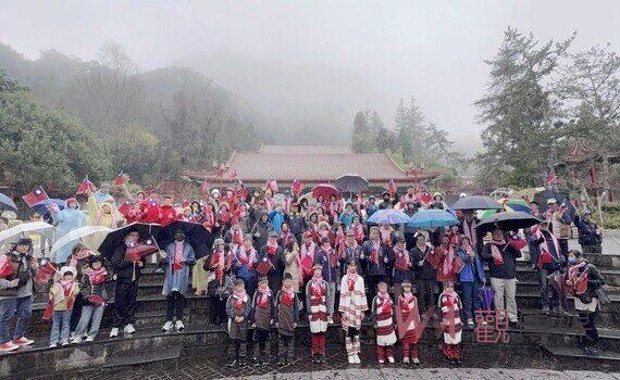 儀式感滿分 全台最高海拔跨年晚會、元旦升旗活動在梨山