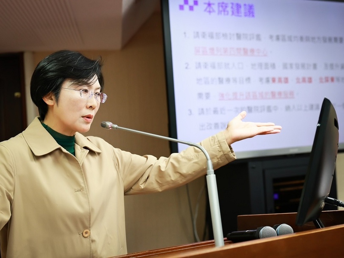 林岱樺爭取高雄第四座醫學中心 連國民黨立委都比讚支持