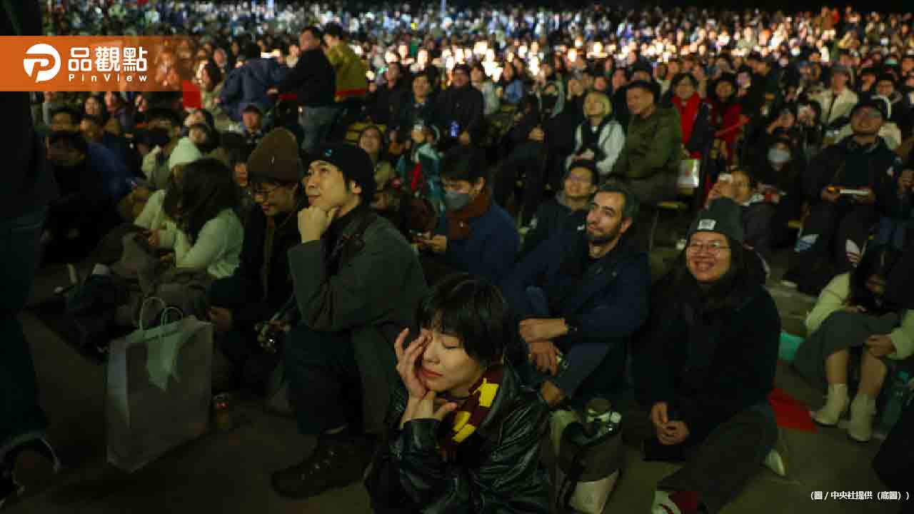 3000人「大安森林公園邊哭邊跨年」登CNN、BBC:太奇特
