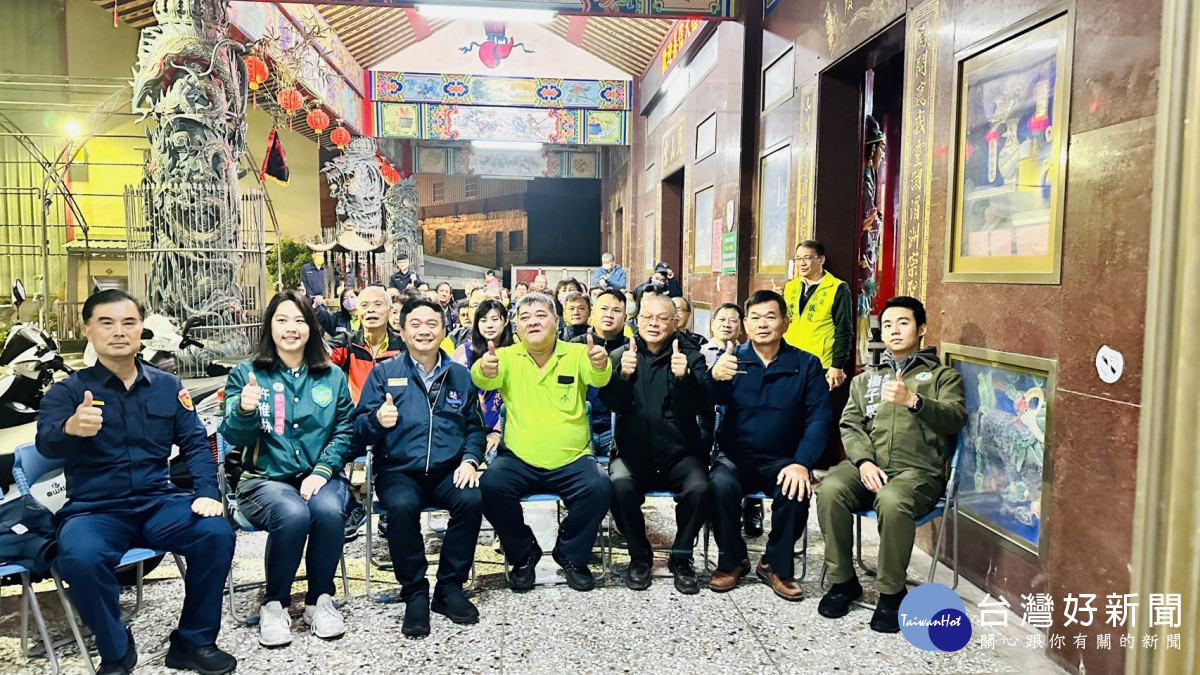 彰化市香山守望相助隊強勢回歸。圖／彰化縣警局提供