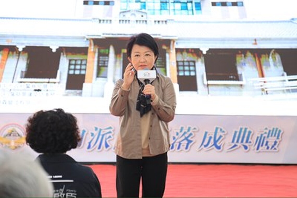 百年警所新舊共存！ 中市豐原分局社口派出所今落成 盧秀燕市長：傳統與現代共榮