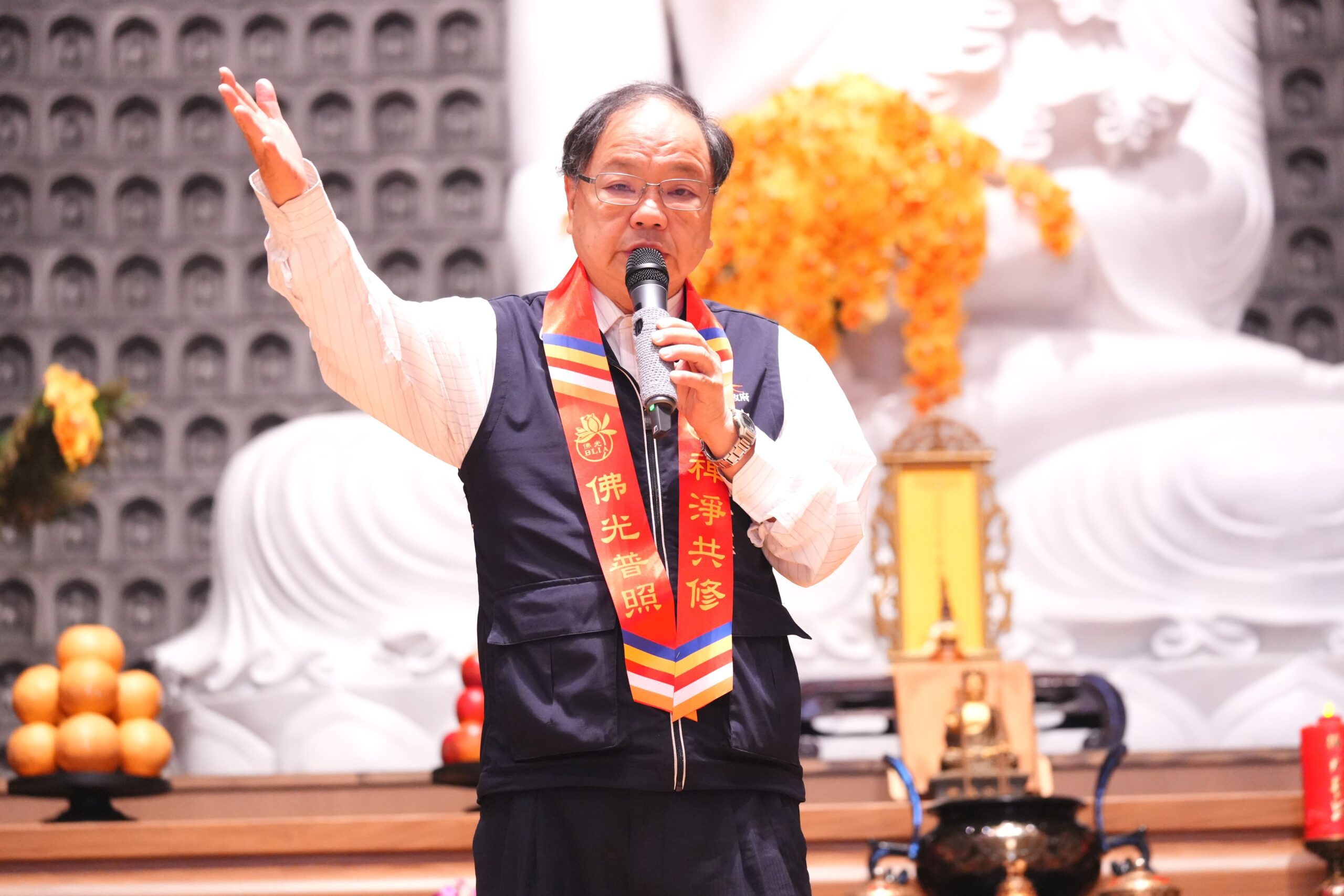 佛光山惠中寺寒冬送暖撫慰上千家福田戶　民政局長：感謝為社會注入暖流