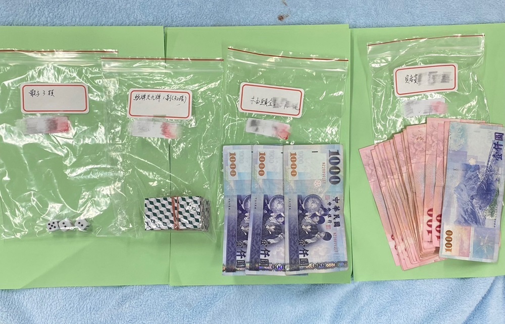 全員逃走中 破天九牌賭場賭客四散躲超商公園車庫 233 cnews204250105a02