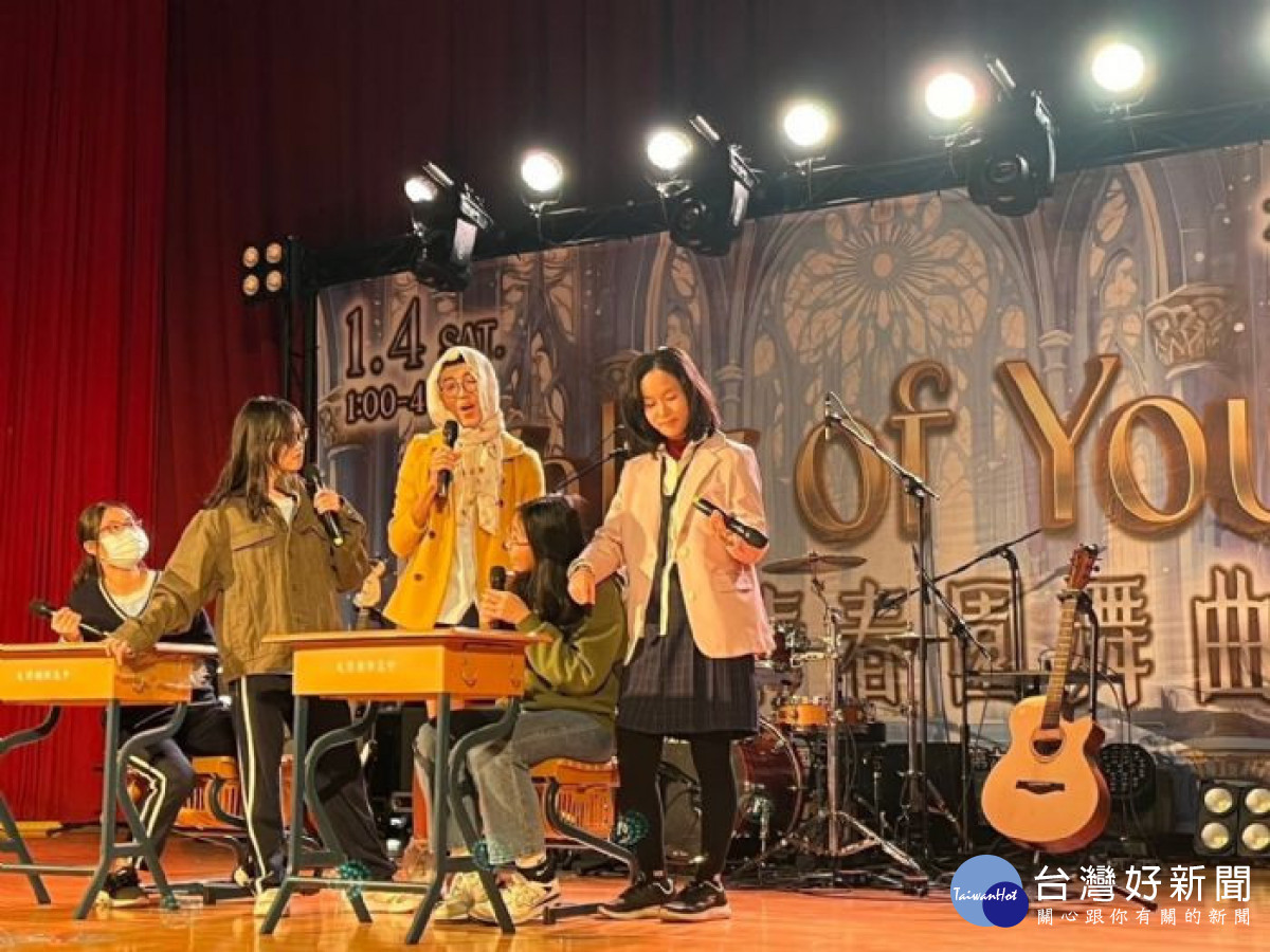 桃園國際機場回饋金首場活動,「無毒青春園舞曲」於大園國際高中登場。