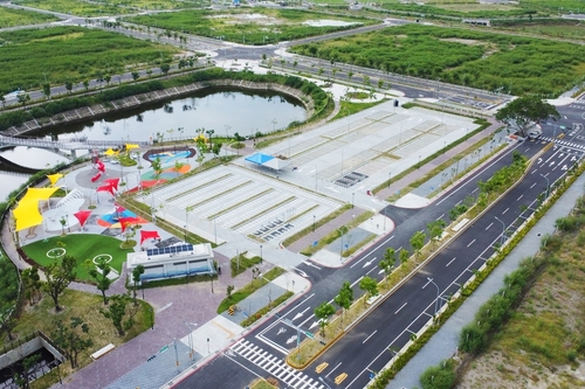 台南北安商業區重劃工程完工啟用