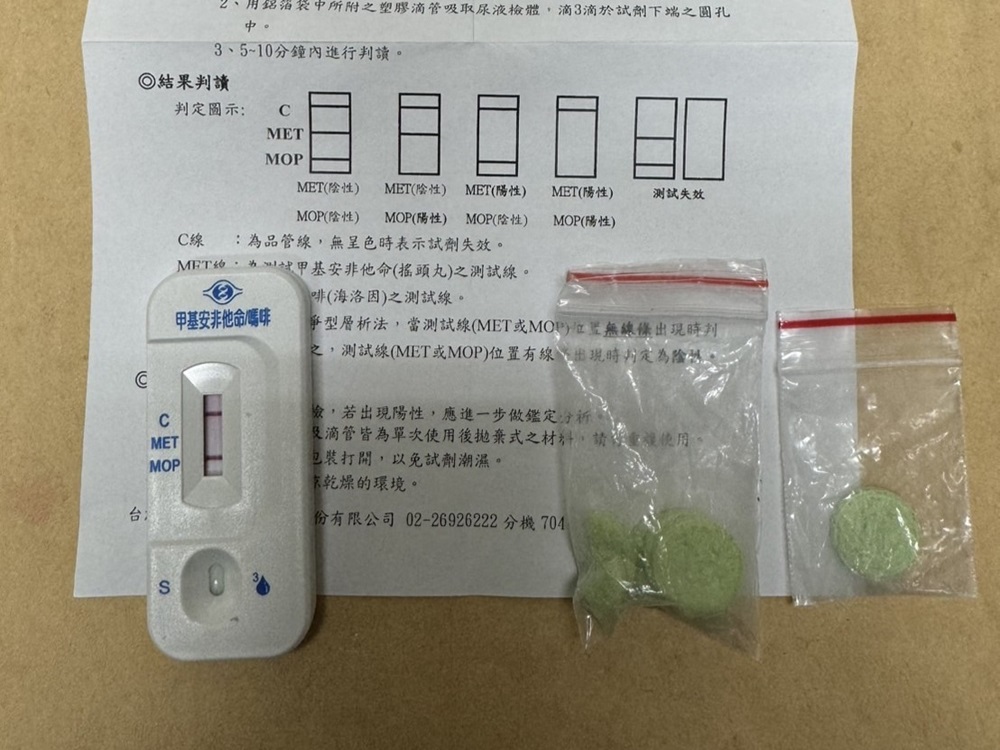 違規駕駛手突然插口袋 現場警戒原來是緊握毒品 220 cnews204250106a02