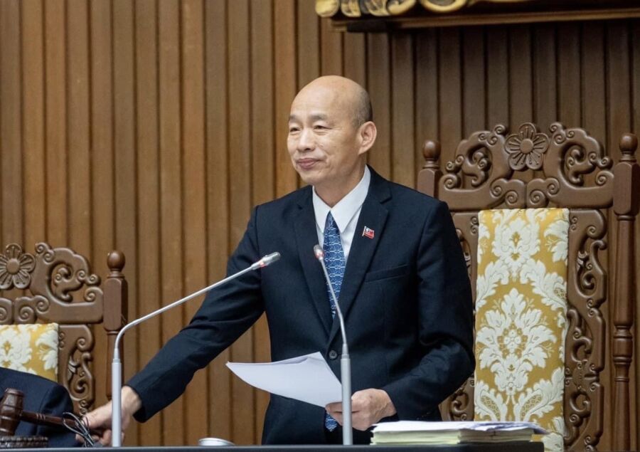 圖/立法院長的功能越來越僅剩象徵作用,國會生態在變,當多數黨輾壓少數黨時,喬事文化就不復存在了。(翻攝韓國瑜臉書)