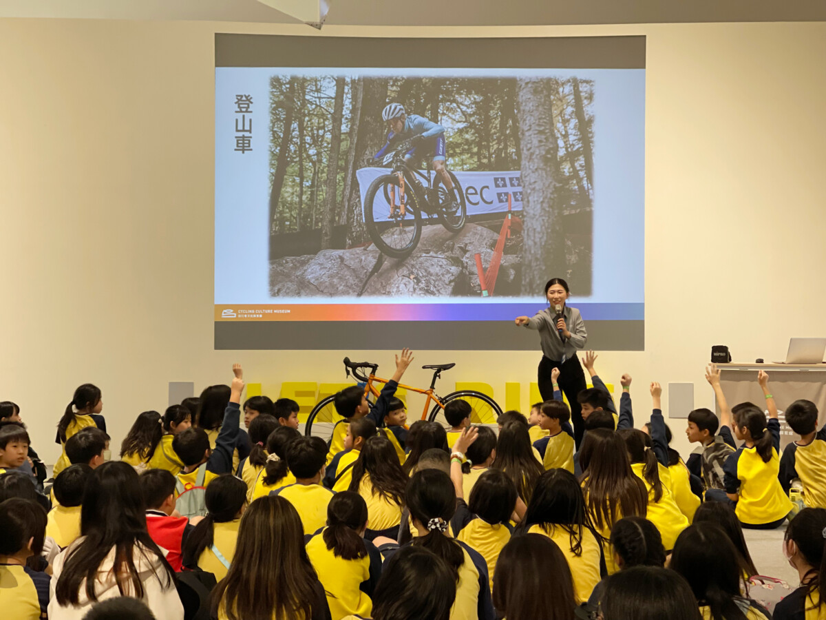 ▲「自行車文化探索館」為全球第一座透過互動科技與工藝美學。(圖/中市府提供)