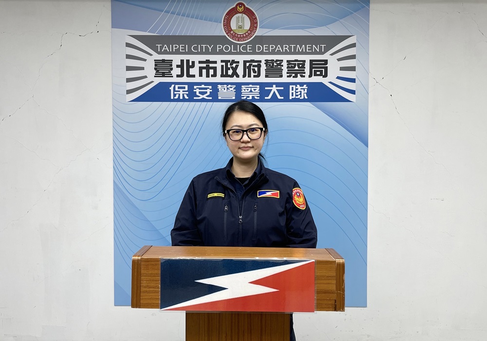 台北保大值勤不呆崗 眼觀四面救護民眾獲讚揚 244 248250107a02
