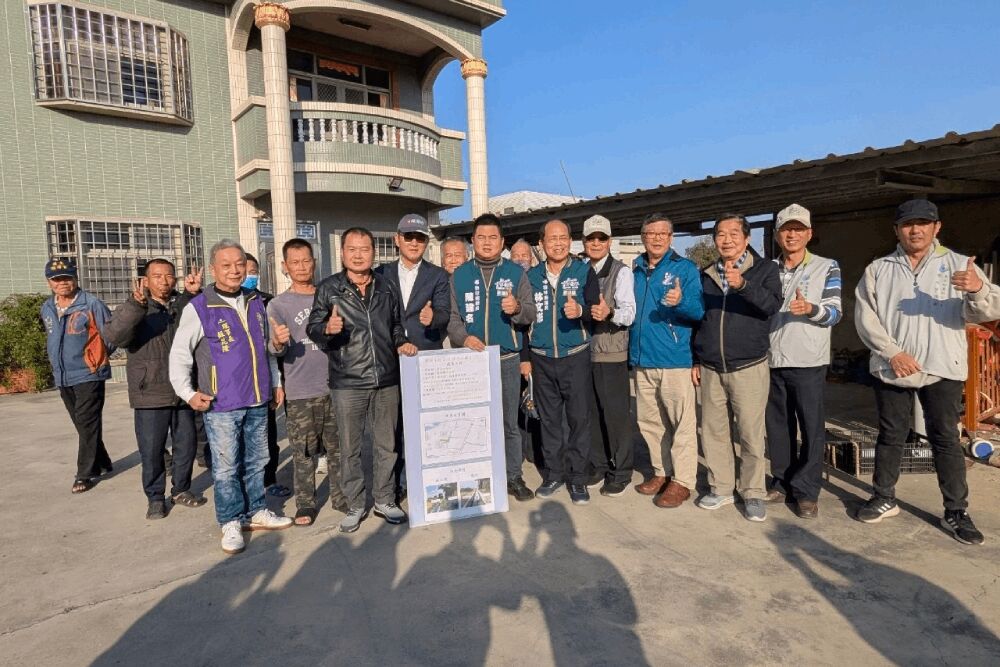 劉建國爭取5900萬改善雲林農水路 12條圳路今年中完工 229 照片來源:劉建國國會辦公室
