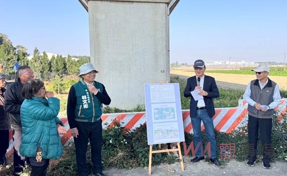劉建國力促元長褒忠12條農水路改善 爭取近5900萬年中完工解決農民困境