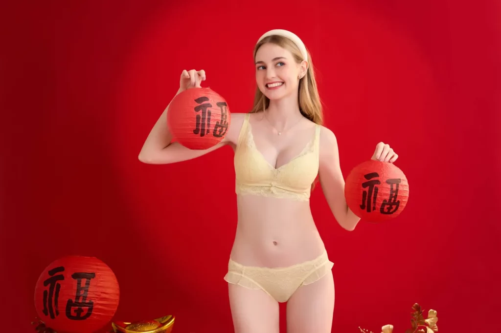 [Miss Audrey] 防擴雙C-開運有錢花最厲害的無鋼圈內衣_聚金黃