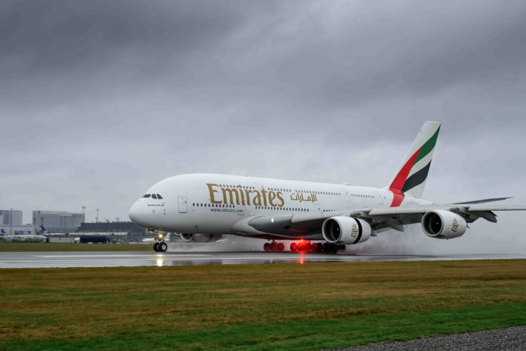 阿聯酋航空A380旗艦客機疫後重返丹麥哥本哈根航線