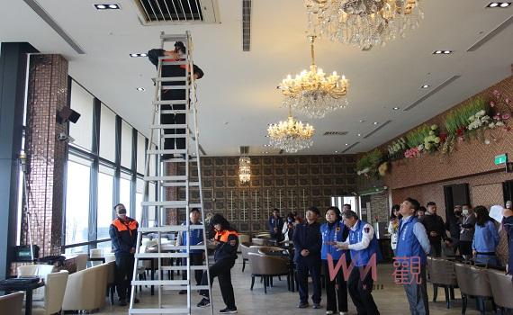 雲林消防安全聯合稽查 把關旅館業住宿安全