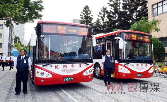 桃園市老舊公車汰換成電動車 為市民帶來優質乘車體驗