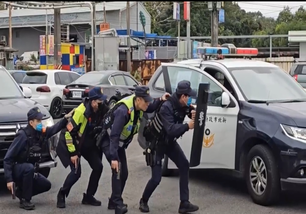 農會驚傳槍響 樹林警演練太逼真差點「嚇死人」 237 248250109a07