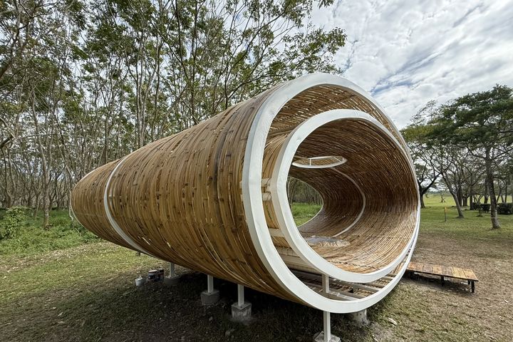 「山、村共生 Living with Nature」展覽於屏東林後四林平地森林園區登場。 圖:農業部林業及自然保育署/提供