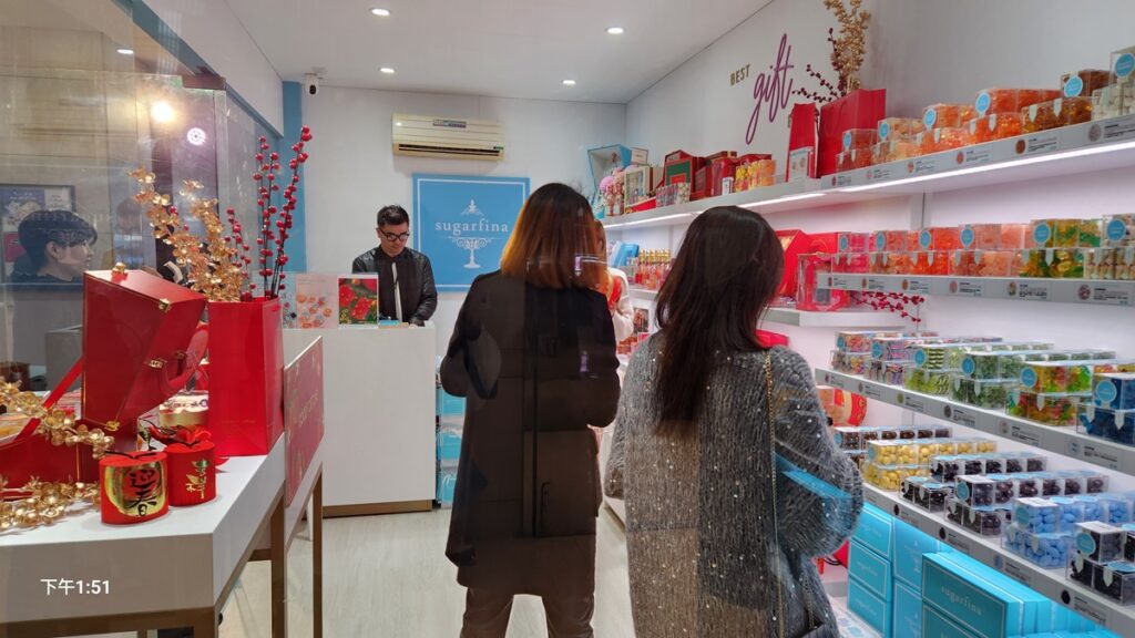糖果明星sugarfina攜手新光三越台中中港店打造首間快閃店。(圖/陳惠玲攝影)